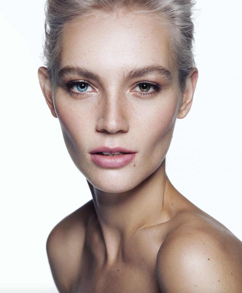balistarz-model-Liliya-Abraimova-headshot-shoot-ice-cold-white-background