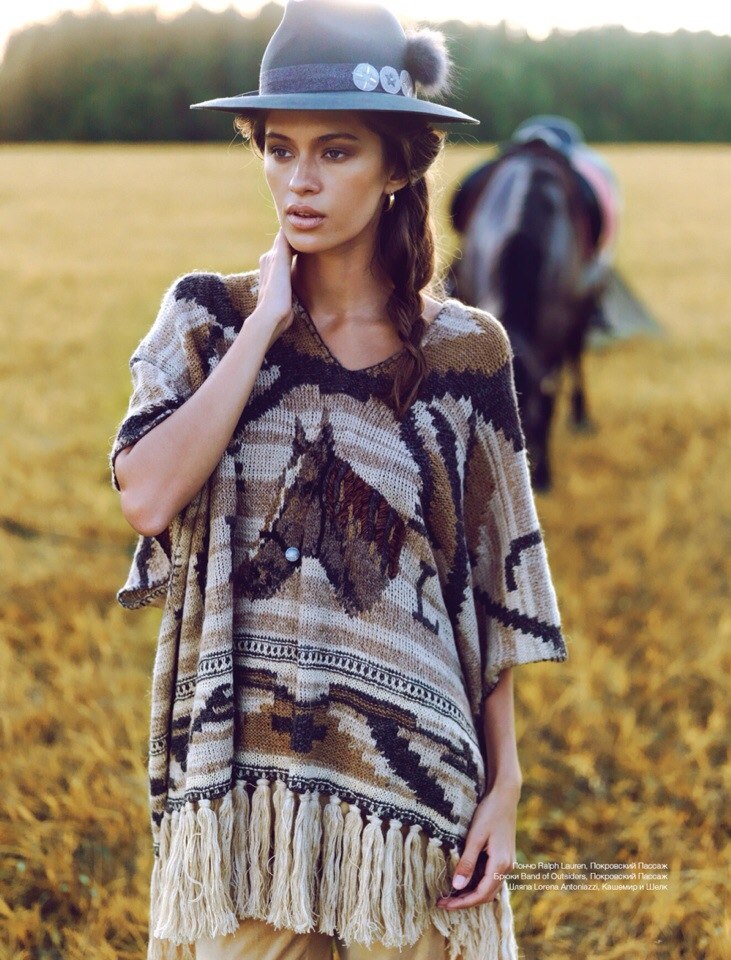 Balistarz-model-Veronika-Istomina-out-door-girl-in-cowboy-style